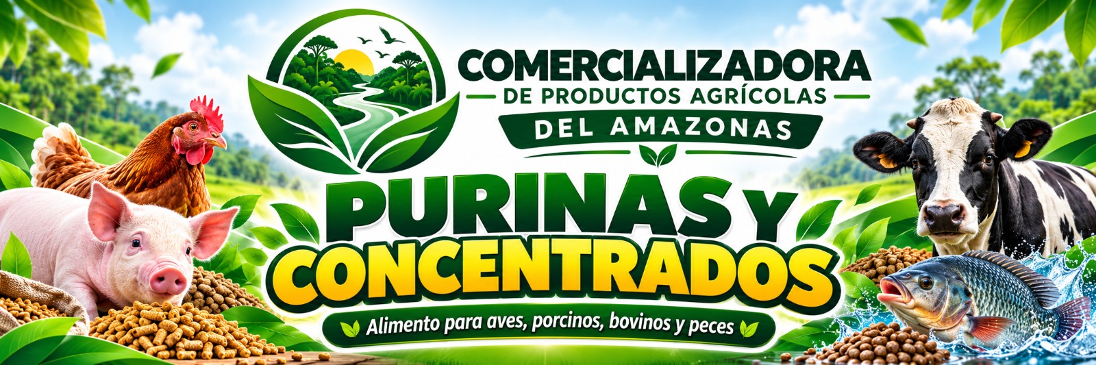 Purinas y concentrados para el campo